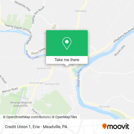 Mapa de Credit Union 1