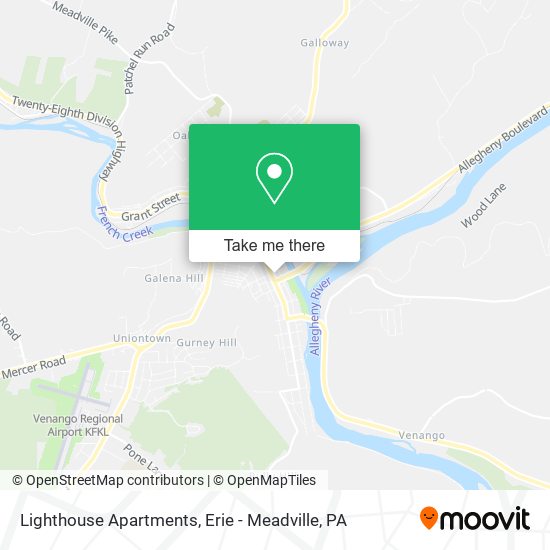 Mapa de Lighthouse Apartments