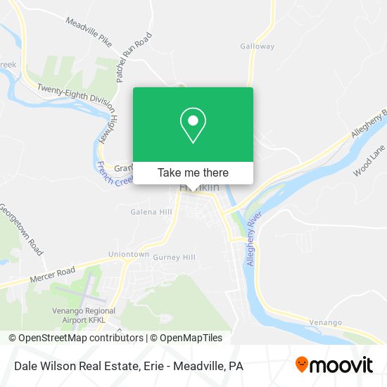 Dale Wilson Real Estate map