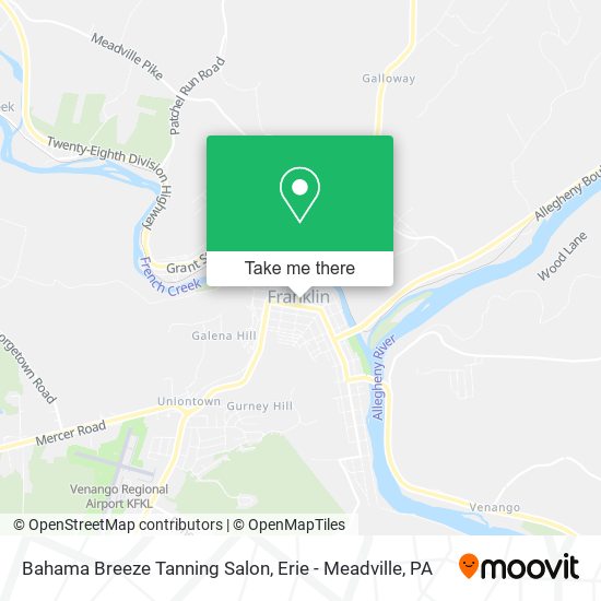 Bahama Breeze Tanning Salon map