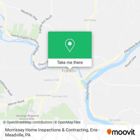 Mapa de Morrissey Home Inspections & Contracting