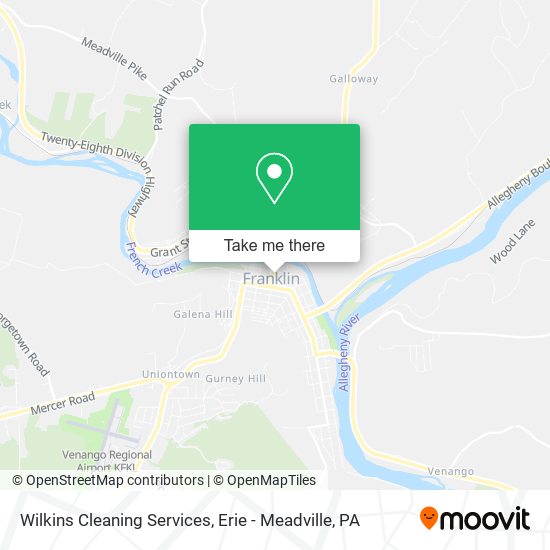 Wilkins Cleaning Services map