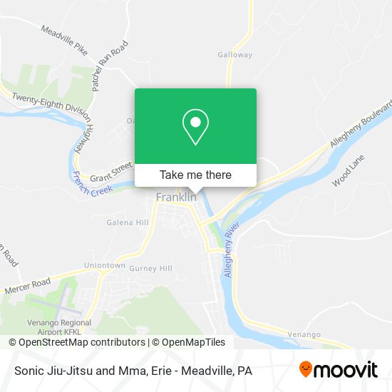 Mapa de Sonic Jiu-Jitsu and Mma