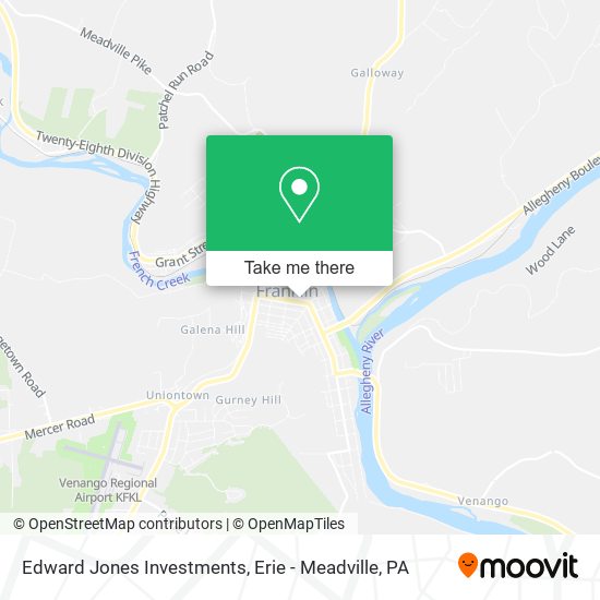 Mapa de Edward Jones Investments