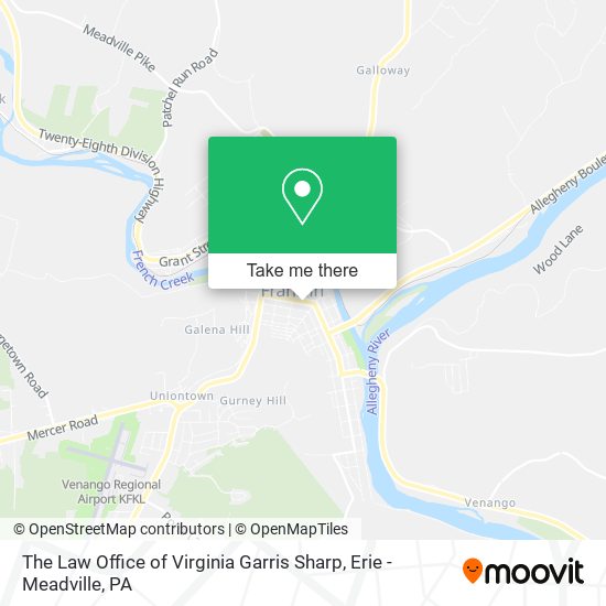 The Law Office of Virginia Garris Sharp map