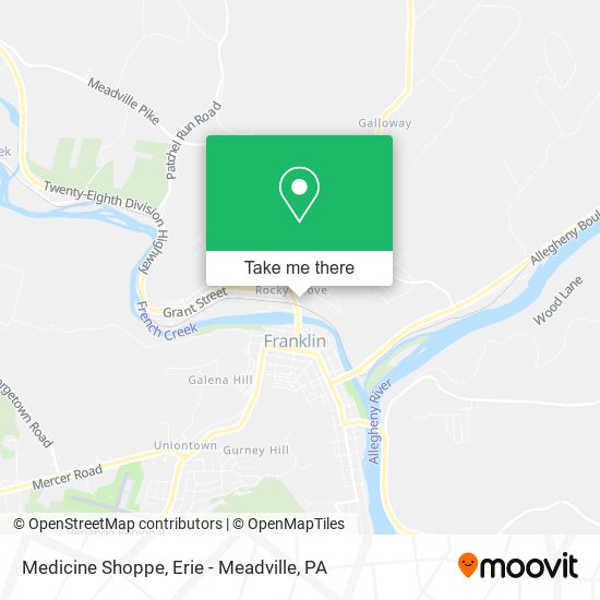 Medicine Shoppe map