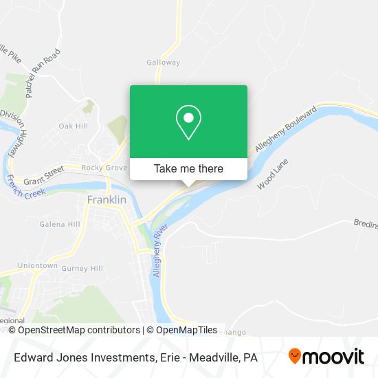 Edward Jones Investments map