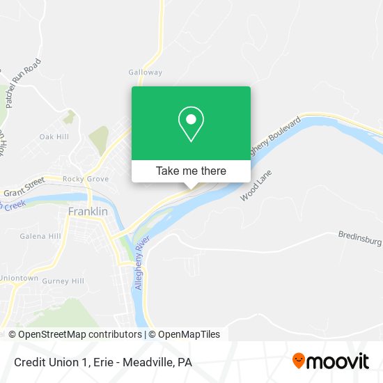 Mapa de Credit Union 1