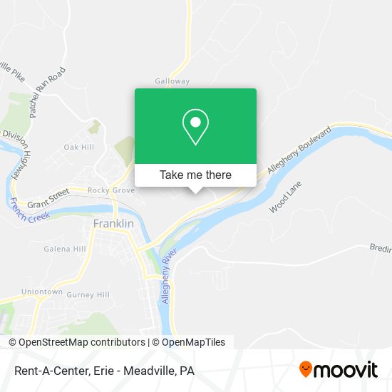 Mapa de Rent-A-Center