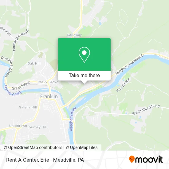 Rent-A-Center map