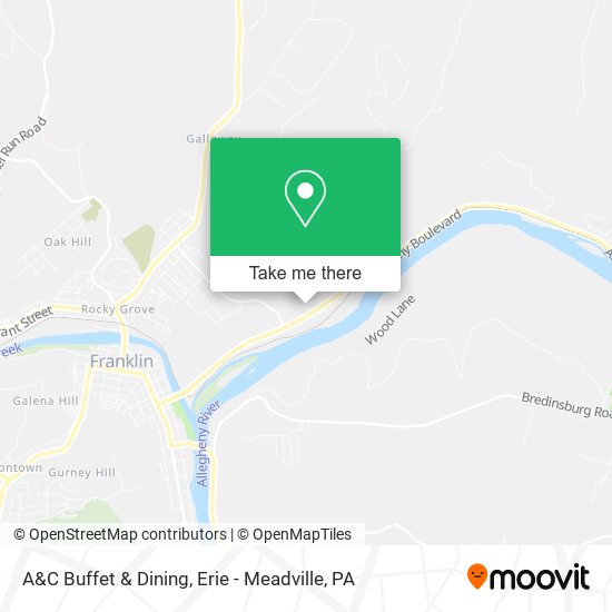 A&C Buffet & Dining map