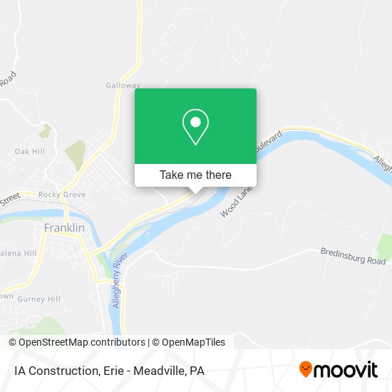 IA Construction map
