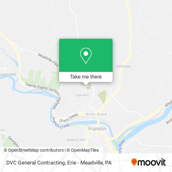 DVC General Contracting map