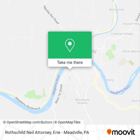 Mapa de Rothschild Neil Attorney