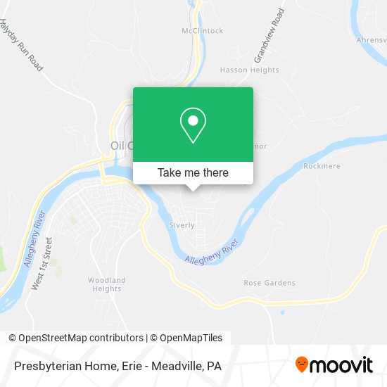 Mapa de Presbyterian Home