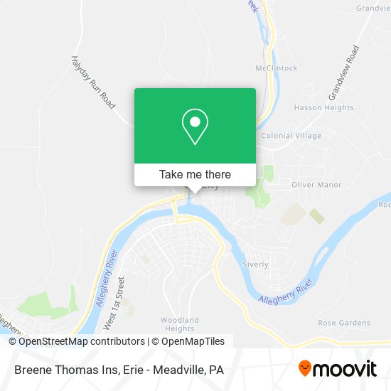 Breene Thomas Ins map