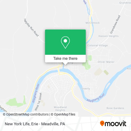 New York Life map