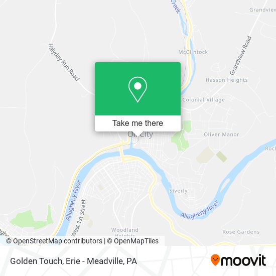 Golden Touch map