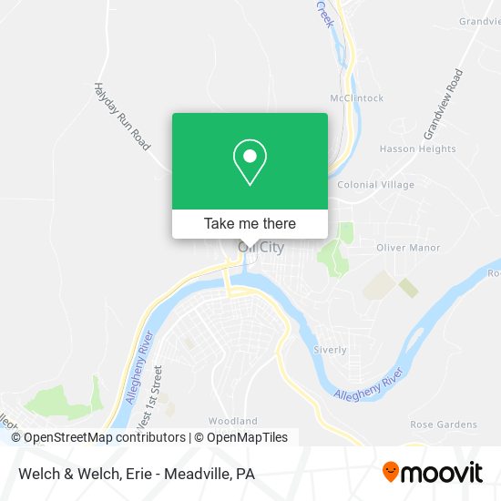 Mapa de Welch & Welch