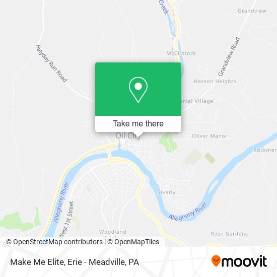 Make Me Elite map