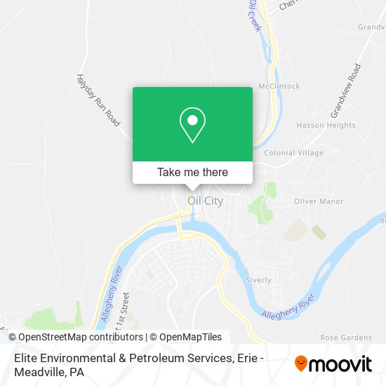 Mapa de Elite Environmental & Petroleum Services