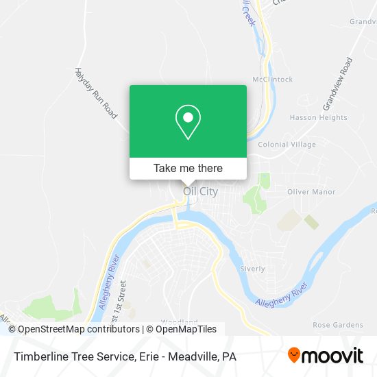 Mapa de Timberline Tree Service