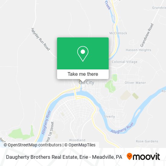 Mapa de Daugherty Brothers Real Estate