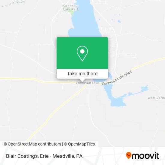 Blair Coatings map