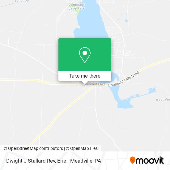 Dwight J Stallard Rev map