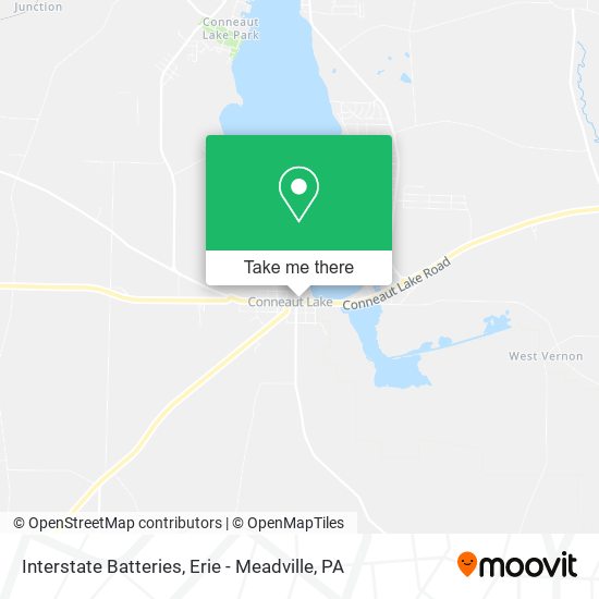 Interstate Batteries map