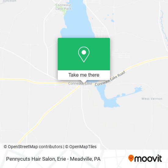 Pennycuts Hair Salon map