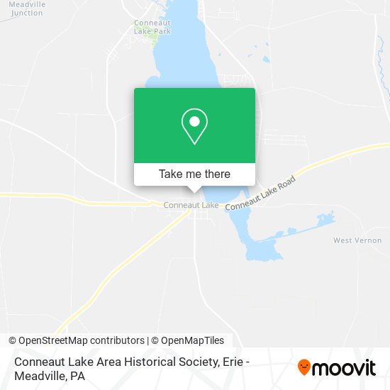 Mapa de Conneaut Lake Area Historical Society