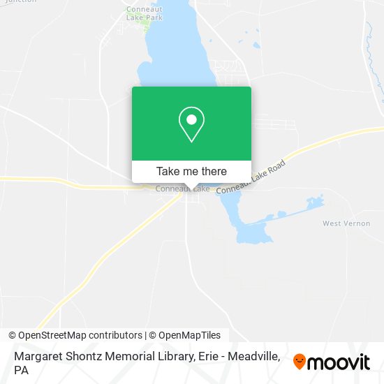Mapa de Margaret Shontz Memorial Library