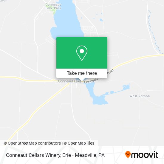 Mapa de Conneaut Cellars Winery