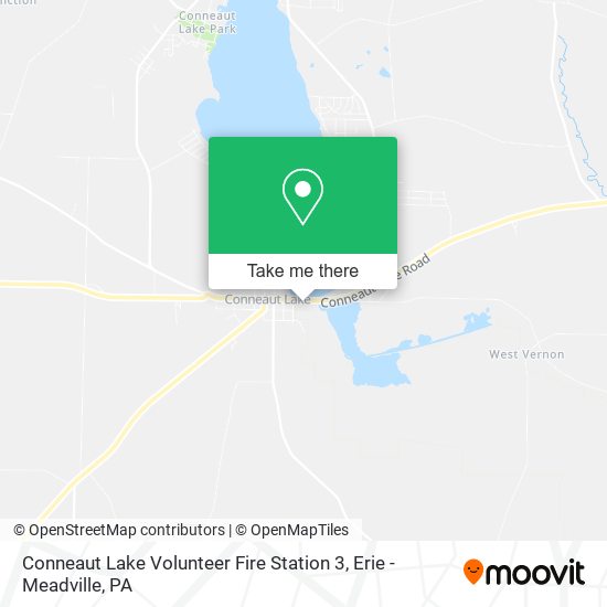 Mapa de Conneaut Lake Volunteer Fire Station 3