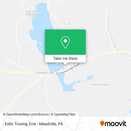 Mapa de Eells Towing