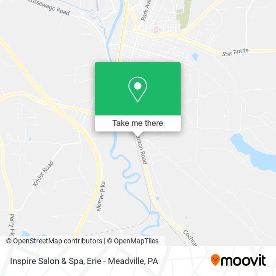 Inspire Salon & Spa map