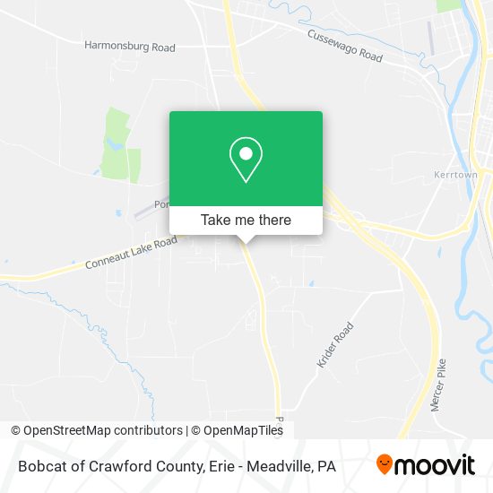 Mapa de Bobcat of Crawford County