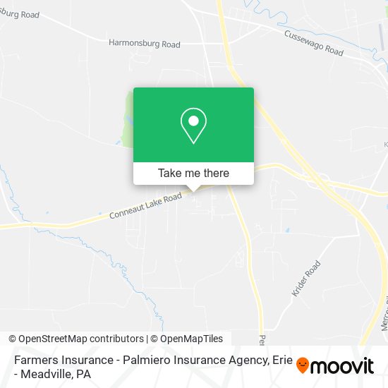 Mapa de Farmers Insurance - Palmiero Insurance Agency