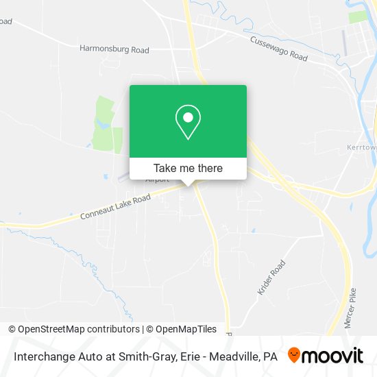 Mapa de Interchange Auto at Smith-Gray