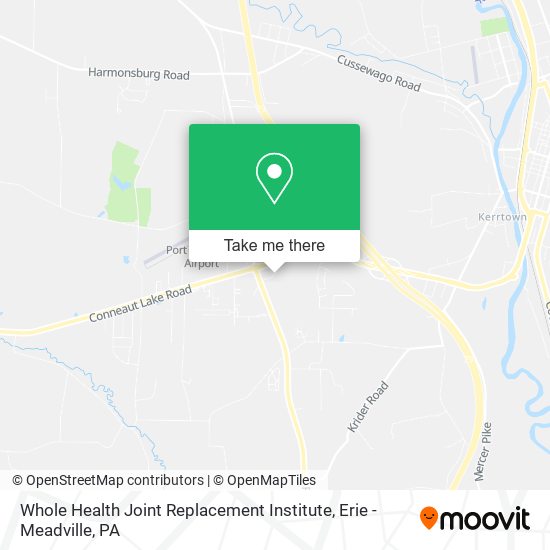Whole Health Joint Replacement Institute map