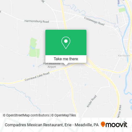 Compadres Mexican Restaurant map