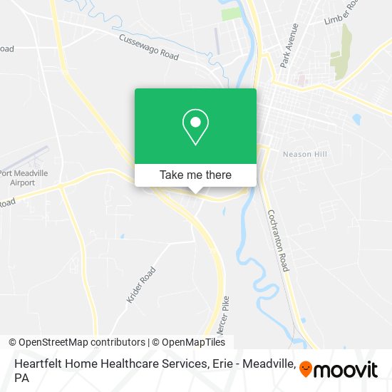 Heartfelt Home Healthcare Services map