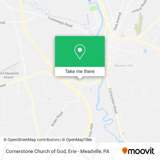 Mapa de Cornerstone Church of God