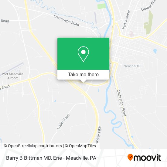 Barry B Bittman MD map