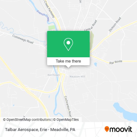 Talbar Aerospace map