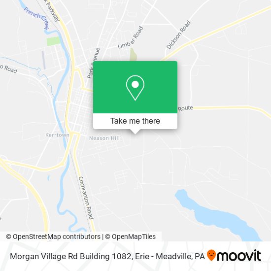 Mapa de Morgan Village Rd Building 1082