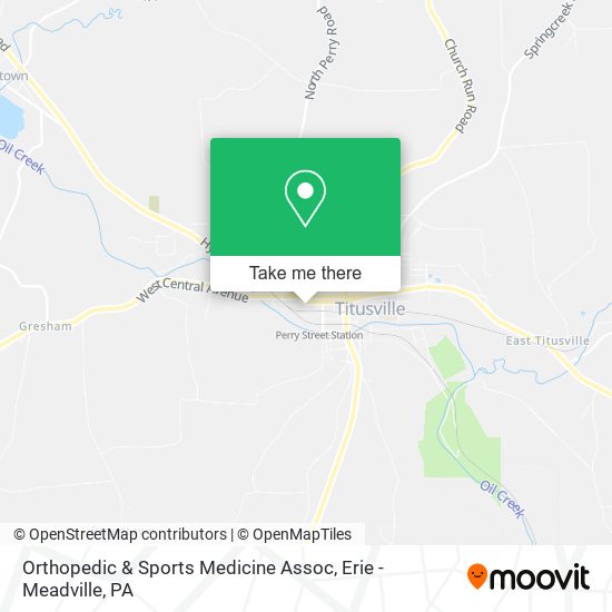 Mapa de Orthopedic & Sports Medicine Assoc