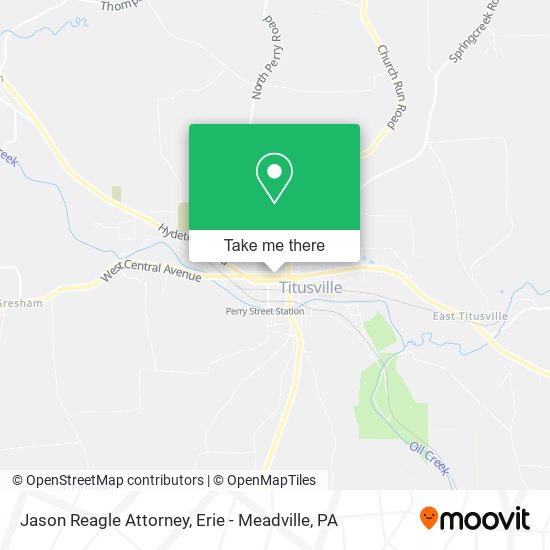 Jason Reagle Attorney map