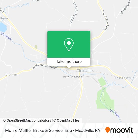 Monro Muffler Brake & Service map